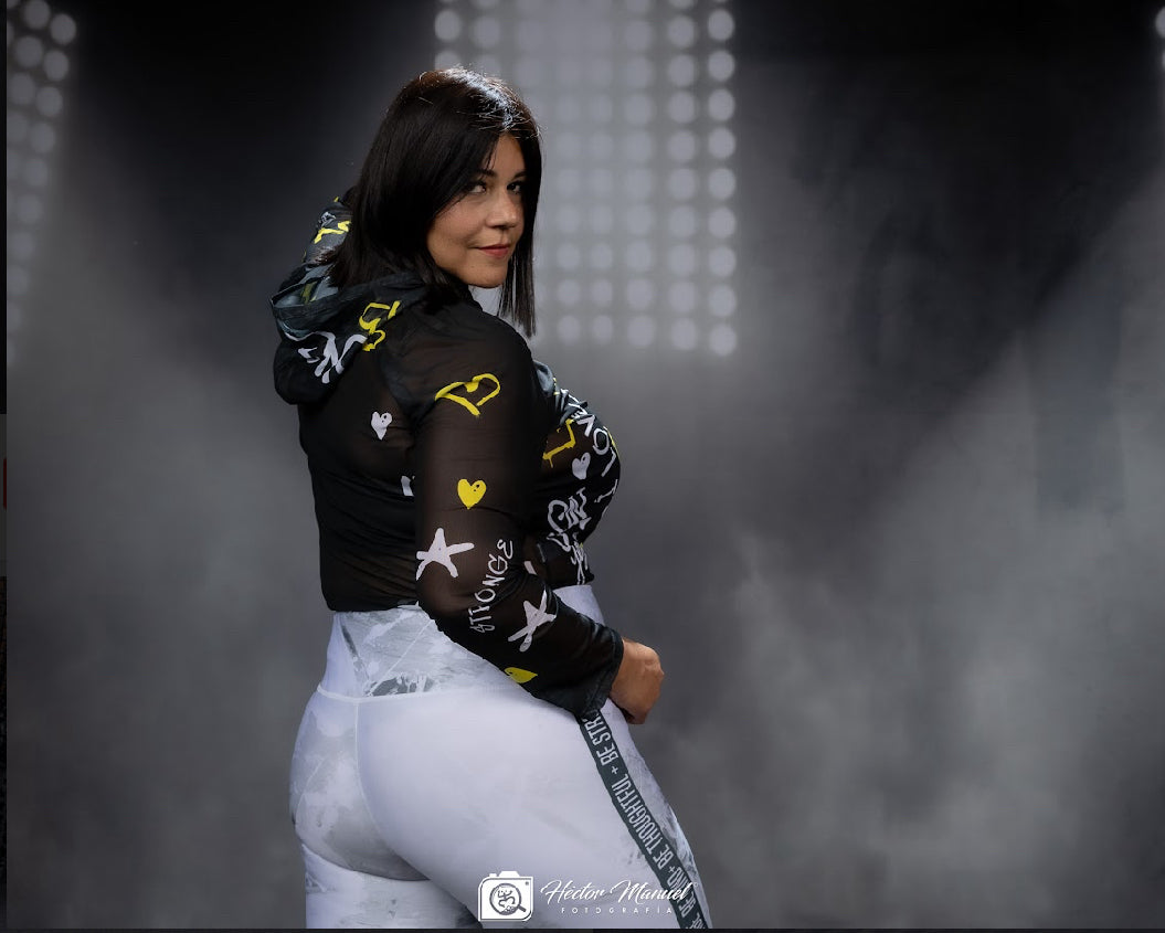 Conjunto Graffiti 💚🖤