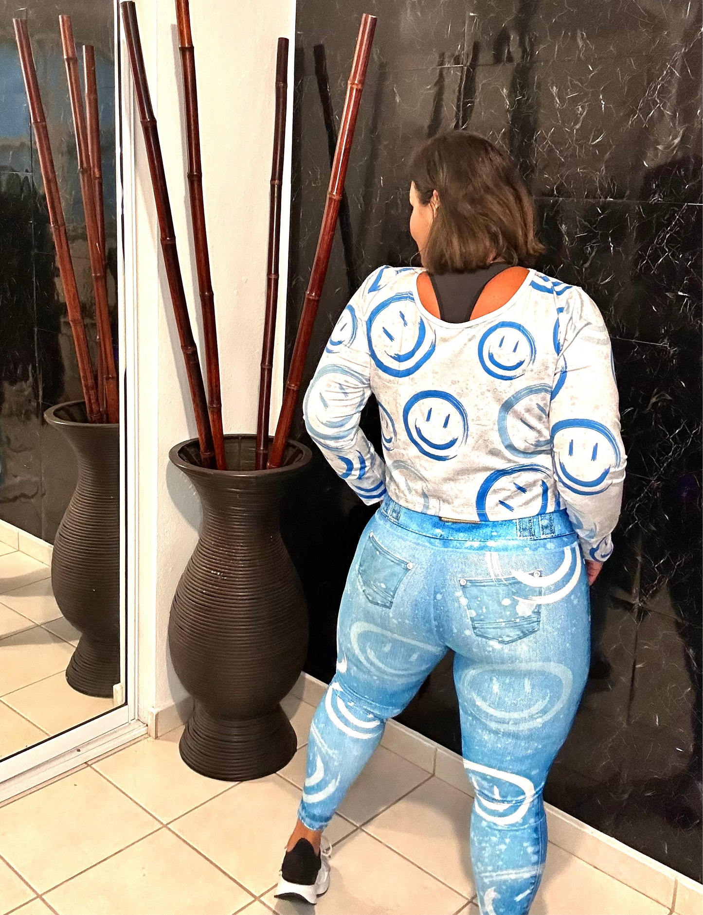 Conjunto Smiley Face