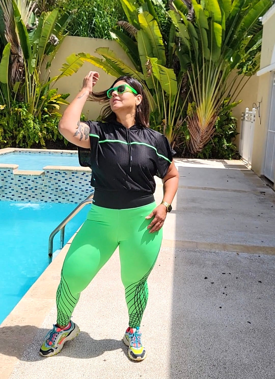 Conjunto dos piezas 💚