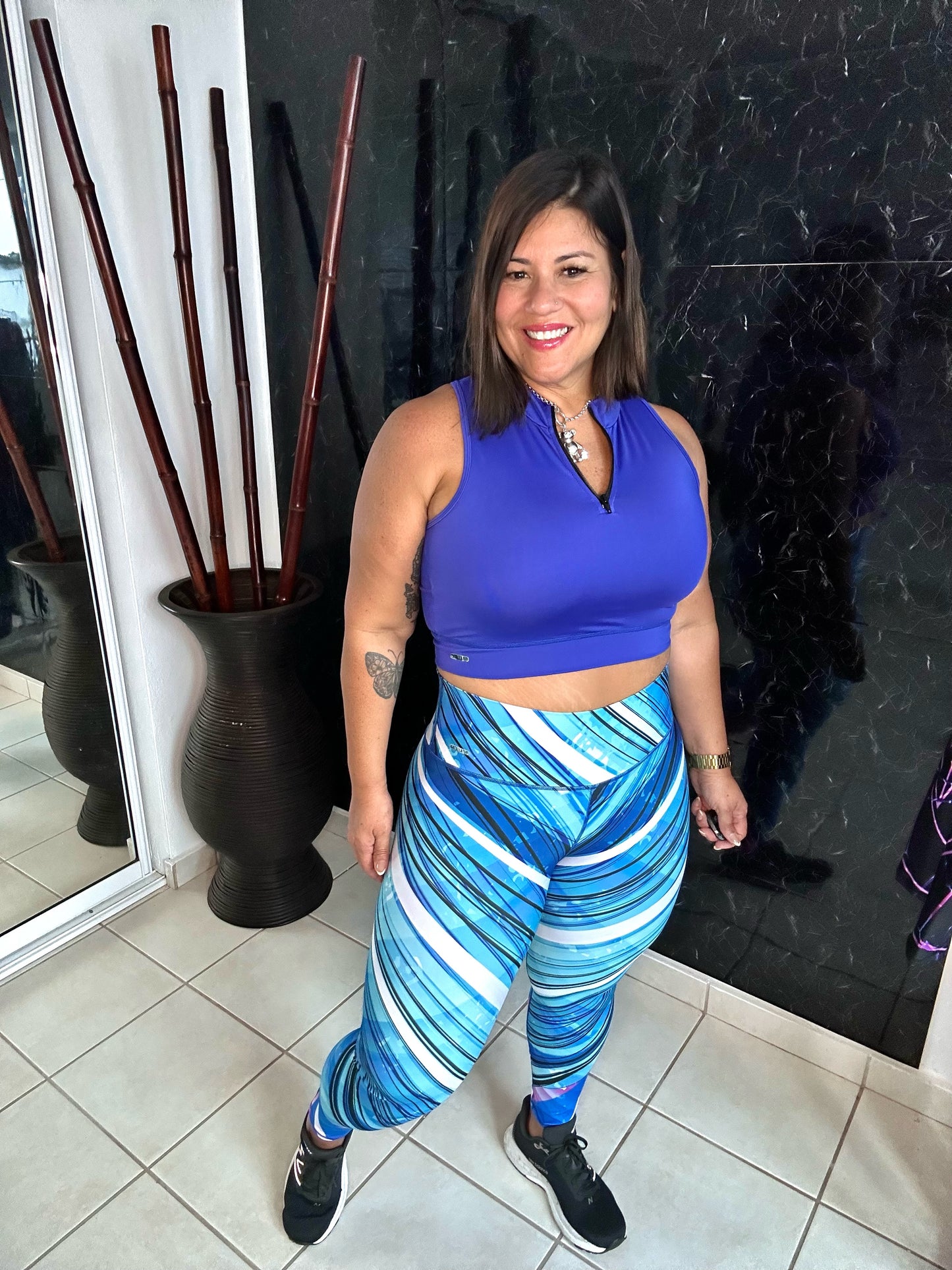 Legging Sublimado Azules