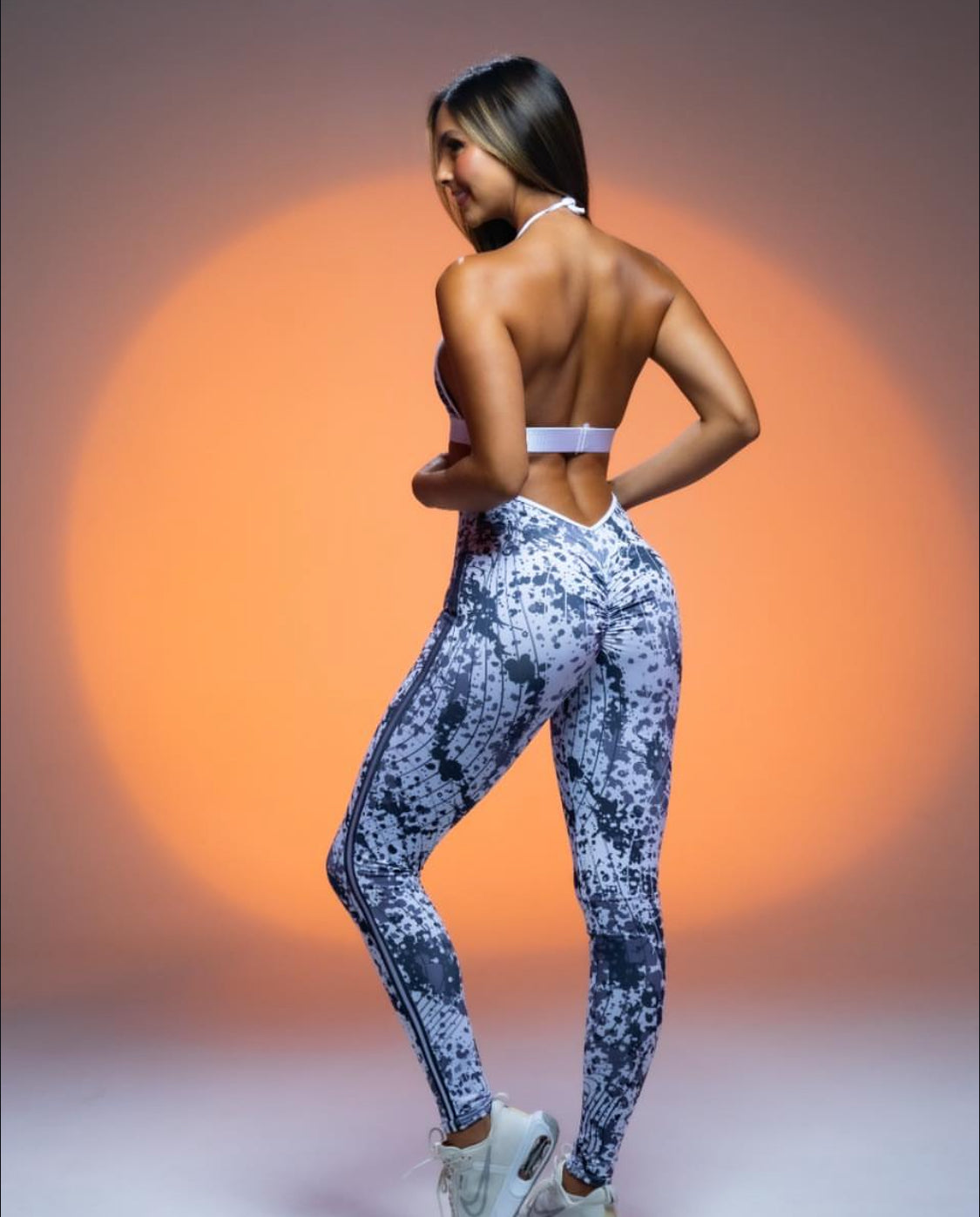 Jumpsuit Azul y Blanco