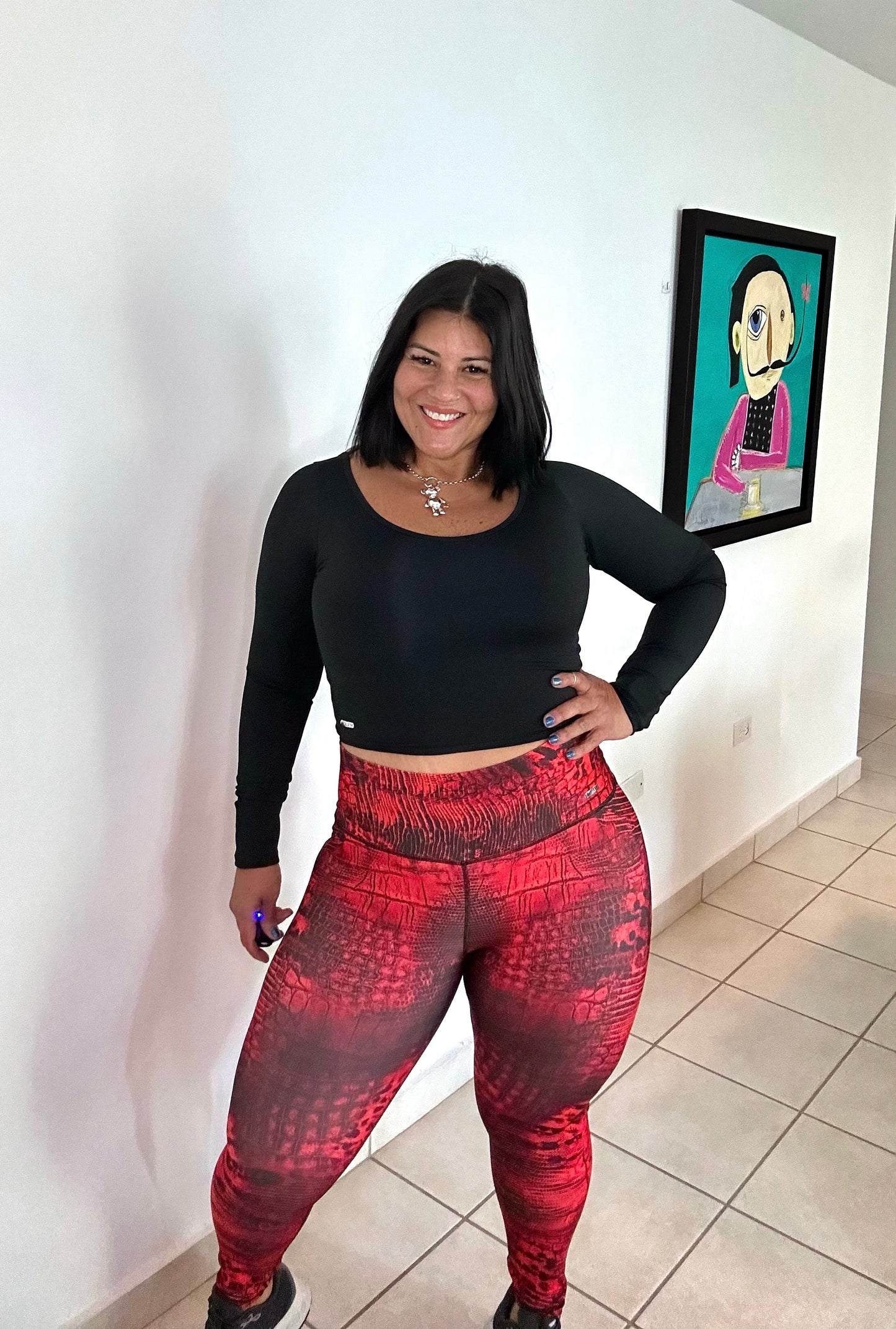 Legging Snake Red ♥️🖤